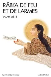 Book cover of Râbi'a de feu et de larmes by Salah Stétié