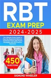 Book cover of RBT Exam Prep by Sigmund Wheeler