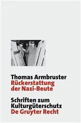 Book cover of Rückerstattung der Nazi-Beute by Thomas Armbruster