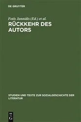 Book cover of Rückkehr des Autors by Fotis Jannidis
