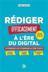 Book cover of Rédiger efficacement à l'ère du digital (2nd ed.) by Unknown
