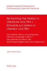 Book cover of Re-forming the Nation in Literature and Film - Entwuerfe zur Nation in Literatur und Film by Frank Finlay