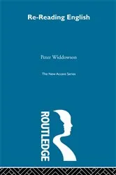 Book cover of Re-Reading English by Peter Widdowson