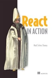 Book cover of React in Action by Mark Thomas