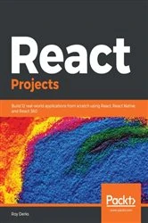 Book cover of React Projects by Roy Derks