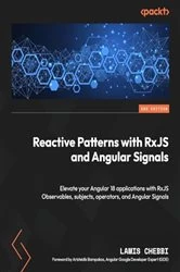 Book cover of Reactive Patterns with RxJS and Angular Signals by Lamis Chebbi