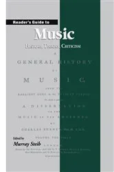 Book cover of Reader's Guide to Music by Murray Steib