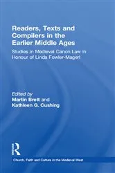 Book cover of Readers, Texts and Compilers in the Earlier Middle Ages by Martin Brett
