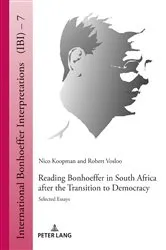 Book cover of Reading Bonhoeffer in South Africa after the Transition to Democracy by Christiane Tietz