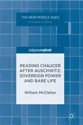 Book cover of Reading Chaucer After Auschwitz by William McClellan