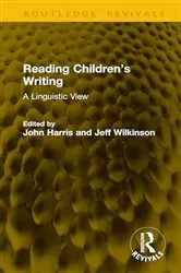 Book cover of Reading Children’s Writing by Unknown