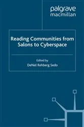 Book cover of Reading Communities from Salons to Cyberspace by DeNel Rehberg Sedo