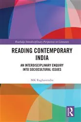 Book cover of Reading Contemporary India by MK Raghavendra