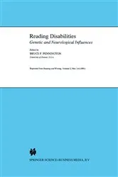 Book cover of Reading Disabilities by Unknown