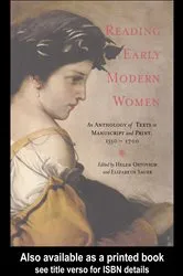 Book cover of Reading Early Modern Women by Helen Ostovich