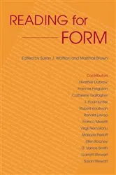 Book cover of Reading for Form by Susan J. Wolfson