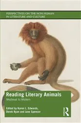 Book cover of Reading Literary Animals by Karen L. Edwards
