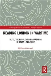 Book cover of Reading London in Wartime by William Cederwell