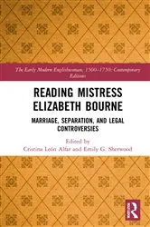 Book cover of Reading Mistress Elizabeth Bourne by Cristina León Alfar