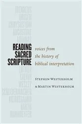 Book cover of Reading Sacred Scripture by Stephen Westerholm