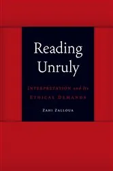 Book cover of Reading Unruly by Zahi Zalloua