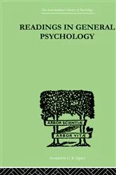 Book cover of Readings In General Psychology by Unknown
