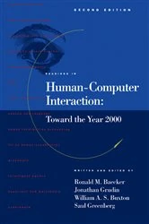 Book cover of Readings in Human-Computer Interaction by Ronald M. Baecker