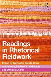 Book cover of Readings in Rhetorical Fieldwork by Samantha Senda-Cook