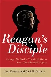 Book cover of Reagan's Disciple by Lou Cannon