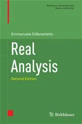 Book cover of Real Analysis (2nd ed.) by Emmanuele DiBenedetto