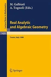 Book cover of Real Analytic and Algebraic Geometry by Margherita Galbiati