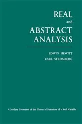 Book cover of Real and Abstract Analysis (2nd ed.) by Edwin Hewitt