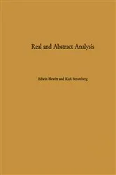 Book cover of Real and Abstract Analysis by Unknown