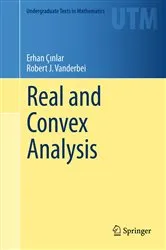 Book cover of Real and Convex Analysis by Erhan Çınlar