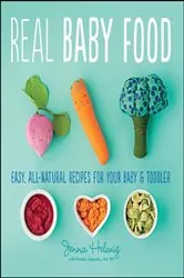 Book cover of Real Baby Food by Jenna Helwig
