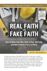 Book cover of Real Faith vs. Fake Faith Study Guide by Unknown