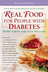 Book cover of Real Food for People with Diabetes, Revised 2nd Edition by Doris Cross