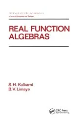 Book cover of Real Function Algebras by S.H. Kulkarni