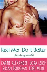 Book cover of Real Men Do It Better by Lora Leigh
