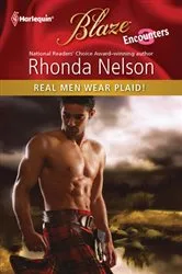 Book cover of Real Men Wear Plaid! by Rhonda Nelson