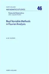 Book cover of Real Variable Methods in Fourier Analysis by Miguel De Guzman