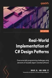 Book cover of Real-World Implementation of C# Design Patterns by Bruce M. Van Horn II