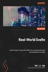 Book cover of Real-World Svelte by Tan Li Hau