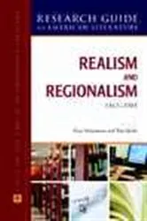 Book cover of Realism and Regionalism, 1865-1914 by Gary Scharnhorst