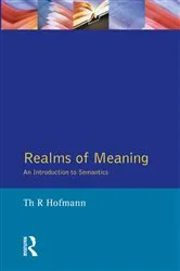 Book cover of Realms of Meaning by Thomas Hofmann