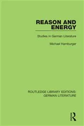 Book cover of Reason and Energy by Michael Hamburger
