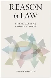Book cover of Reason in Law (9th ed.) by Lief H. Carter