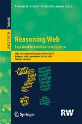 Book cover of Reasoning Web. Explainable Artificial Intelligence by Markus Krötzsch