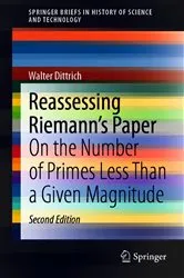 Book cover of Reassessing Riemann's Paper (2nd ed.) by Walter Dittrich