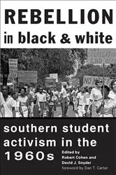 Book cover of Rebellion in Black & White by Robert Cohen